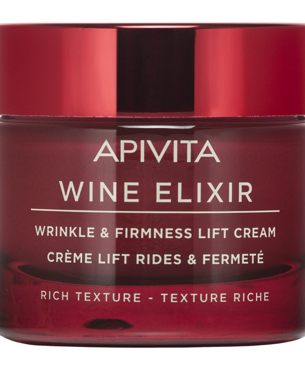 Wine Elixir Αντιρυτιδικη Κρεμα Για Συσφιξη & Lifting Πλουσιας Υφης